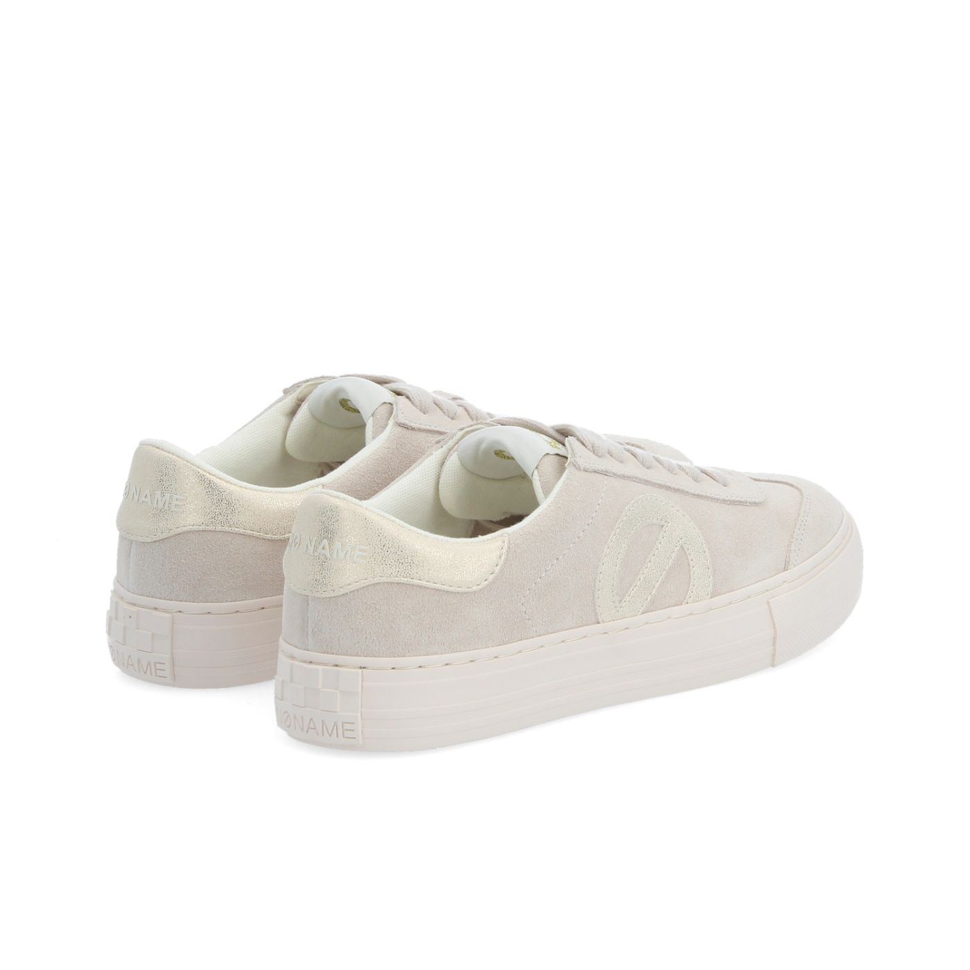ARCADE TOE SIDE W - SUEDE/GLOW - WHITE/GOLD